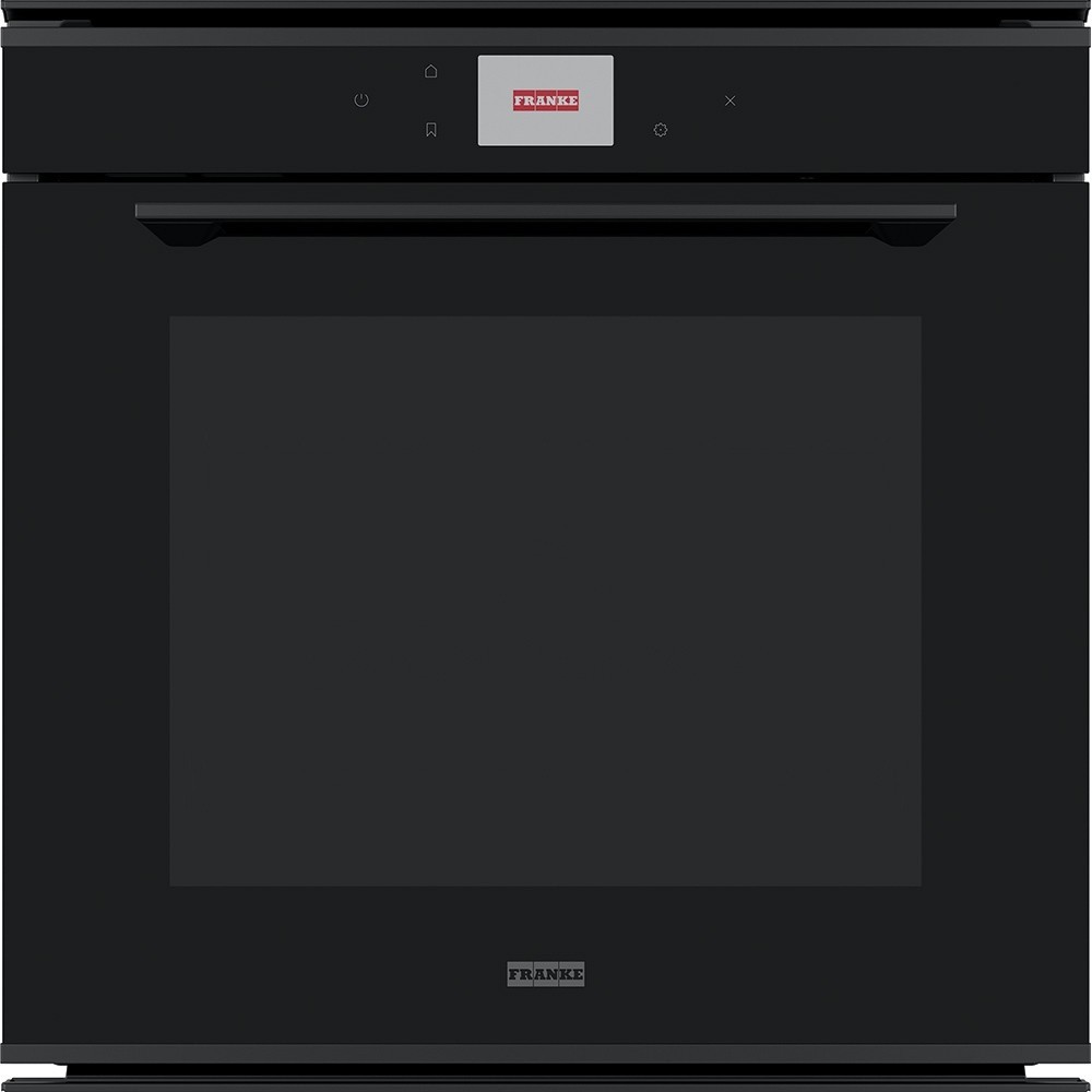 Franke FMY 99 P BK Mythos Black Steel Forno elettrico multifunzione  pirolitico cm 60 mod. 116.0613.709 - Capacità 73 l - Pirolitico - pizza -  Grill Ventilato - Classe A+ - Touch control - nero