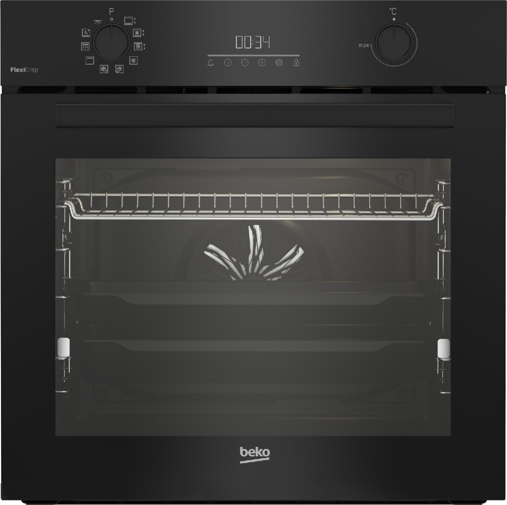 Beko BBIM17300BMPEF Cookmaster® Beyond Forno elettrico Multifunzione  pirolitico Ventilato cm. 60 - 72 l - Cottura multivassoio - scongelamento -  Grill ventilato - Classe A+ - Display Touch control - Nero - Assorbimento  0.99 kW - Forni pirolitici