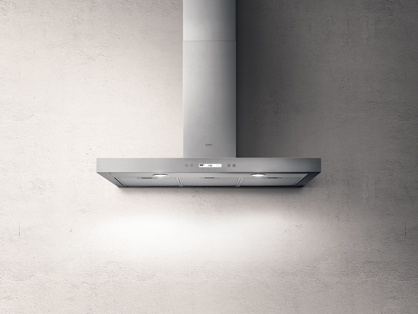 ELICA PRF0097373A SPOT PLUS IX/A/90 - Cappa Parete 90 cm - Aspirante - 757  m³/h - Classe A - Acciaio inox - Cappe a parete 90 cm - Cappe design -  Elettrodomestici da Incasso