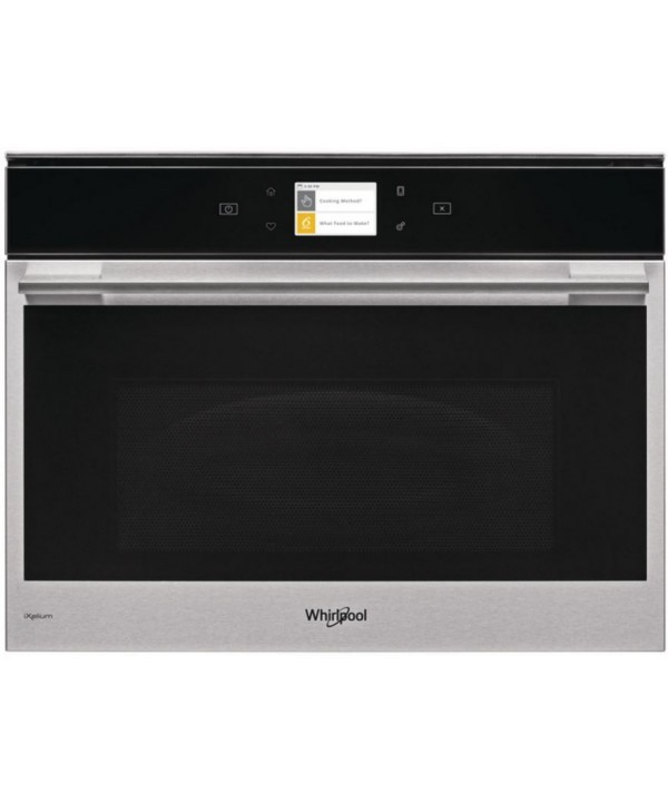 WHIRLPOOL W9 MW261 IXL - W9MW261IXL Forno Microonde Combinato da Incasso  Inox iXelium 40 Litri Altezza 45,5 cm con Grill