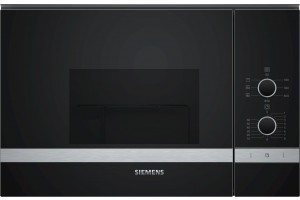 Forno Microonde Siemens BE520LMR0 linea IQ300 inox - 20 litri - Grill -  Altezza 38 cm - Cavità del forno: acciaio inox - Forni microonde incasso -  Elettrodomestici da Incasso