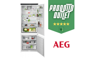 FRIGORIFERO AEG NSC7P751ES Serie 7000 Greenzone Frigorifero con congelatore da incasso da 70 cm - OUTLET