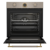 BEKO RBIM19200AVD - Forno Rustico da incasso multifunzione da 60 cm -  Termoventilato - Classe A - Avena - 71 Lt - 8 Funzioni - Orologio Analogico  - Pulizia Hidroclean - Forni elettrici - Forni incasso - Elettrodomestici da  Incasso