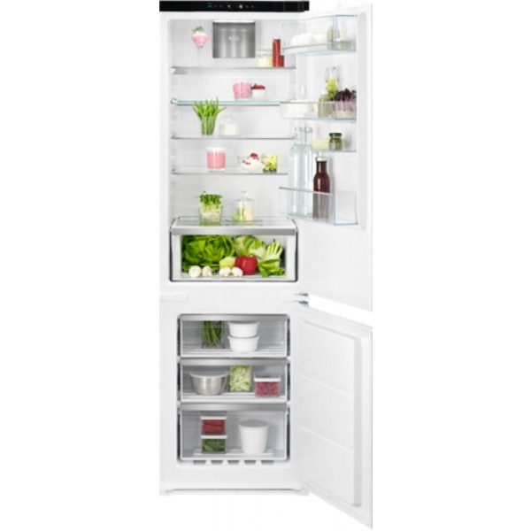 Réfrigérateur-congélateur encastrable AEG No Frost avec 70 cm GreenZone NSC  7G751 ES