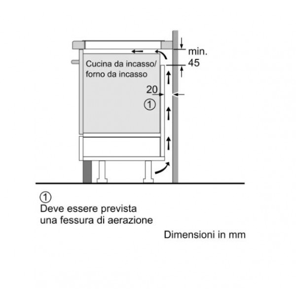 BOSCH PVS61RBB5E - Piano a induzione da 60 cm - Vetroceramica Nero - 4 zone  - 17 Livelli - Funzione Boost - Zona Combi - ComandiTouch Frontali - Piani  Induzione 60 cm - Piani cottura induzione - Elettrodomestici da Incasso